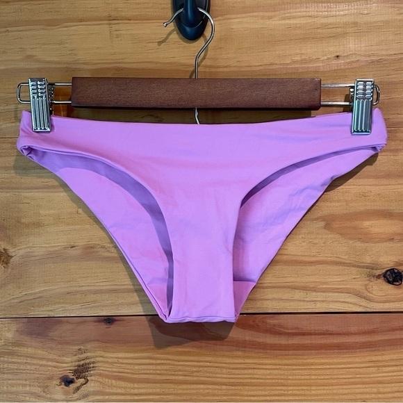 L*SPACE Camacho Hipster Bikini Bottom in Jewel Pink NWOT - Picture 4 of 9